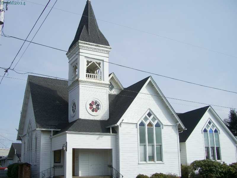 The United Methodist Church in Yamhill, Oregon.